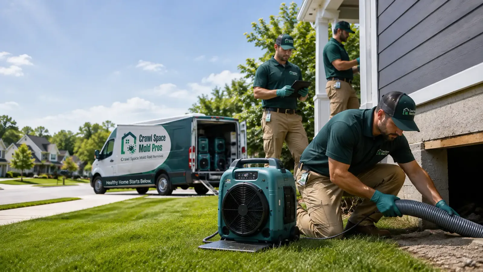 Crawl Space Mold Removal in Stony Brook, NY